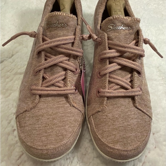 New Skechers Active Avenue Sneakers - Size 7 - Pale Pink - Picture 6 of 9